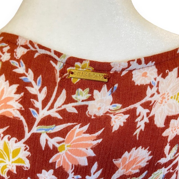 Billabong Spring Romance Tropical Floral Mini Dress - Picture 10 of 12